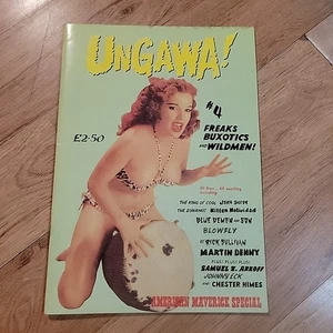Ungawa Issue 4 Vintage Magazine Blaze Starr Monsters Horror - Picture 1 of 5