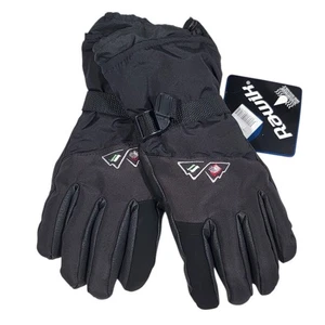Rawik Black Gloves Adult L Drypel Waterproof Skiing Snow Boarding Winter Unisex - Picture 1 of 9