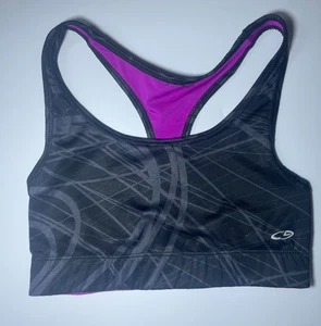 Champion Reversible Black Pink Sports Bra Size Small Womens Gym Exercise - Picture 1 of 7