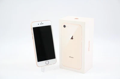 Apple iPhone 8 (Unlocked) A1905 64GB Gold Grade A Original Box - Image 1 of 4