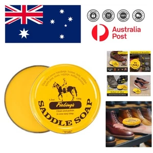 Yellow Saddle Soap 3.5oz, Leather Cleaner & Conditioner for Shoes, Bags, Boots - Picture 1 of 9