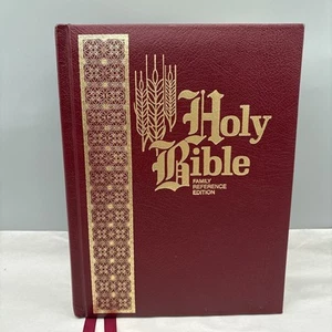 HEILIGE BIBEL Familien Referenzausgabe King James KJV Edition Nelson Roter Brief - Bild 1 von 5