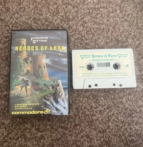 Commodore 64 Heroes of Karn game by Interceptor Software tested - Picture 1 of 4