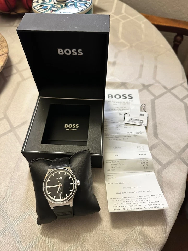 Hugo Boss Hombre Acero Inoxidable Foto 1 de 4