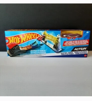 Hot Wheels Action Electric Tower Playset Car Track Playset Toy - Image 1 of 4
