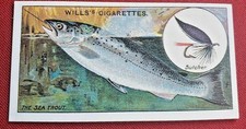 Wills's Cigarettes "Fish & Bait"  #3 The Sea Trout 1990 Reprint