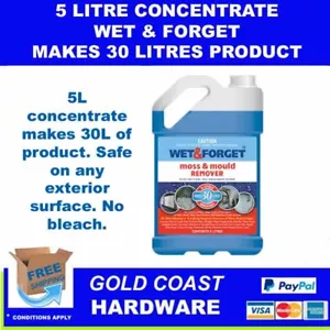 Wet & Forget 5L - Makes 30L - Wet and Forget - Picture 1 of 3
