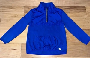 NWOT GAP KIDS BOYS BLUE GAP FIT QUARTER ZIP TOP SIZE XS LD3 - Picture 1 of 3