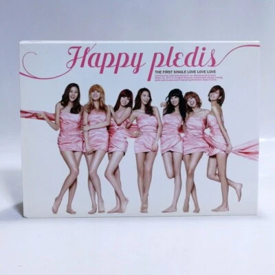 CD AFTERSCHOOL After School Korea The First Single Love Love Love Happy Pledis - Image 1 of 4
