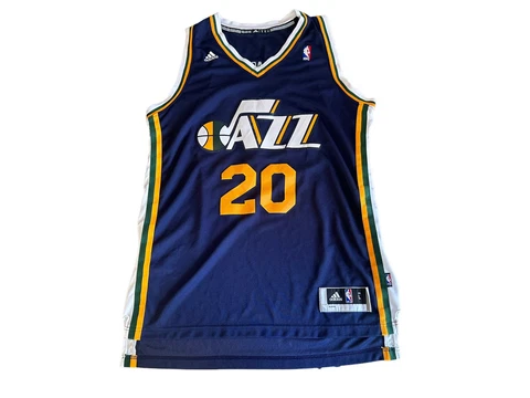 Adidas Men’s Utah Jazz Gordon Hayward #20 Jersey Large Cover