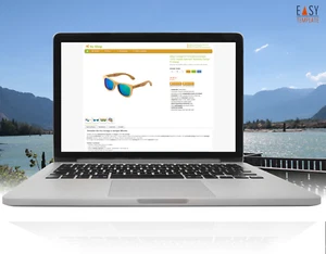 EBAY VORLAGE 2025 Auktionsvorlage 100% mobile optimiert Template Design R orange - Bild 1 von 6