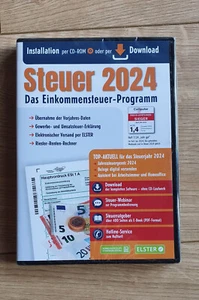 Steuer 2024 - Steuererklärung für Steuerjahr 2024 - CD-ROM NEU & OVP - Photo 1/1