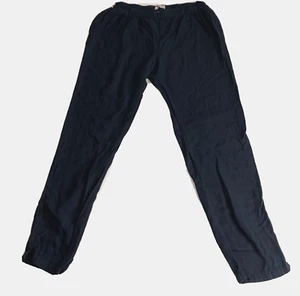 Lands End Kids Pants Youth 14 Black Pull On Elastic Waist 100% Viscose Casual - Picture 1 of 9