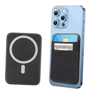 Wallet Compatible for Magsafe, Magnetic Phone Wallet Card Holder for Black - Picture 1 of 7