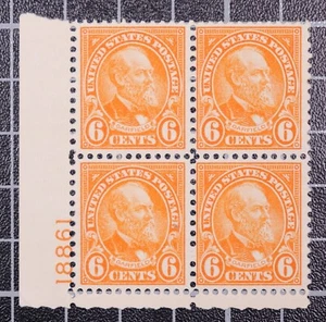 Scott 638 6 centavos Garfield - MNH - Bloque de placas de 4 LL 18861 SCV - $20,00 - Imagen 1 de 1