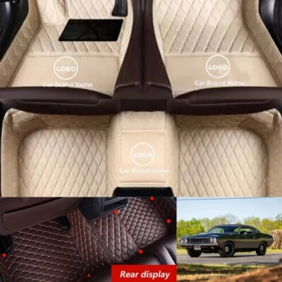 Fit For Toyota Corolla Car Floor Mats Custom Waterproof Auto Carpets Pads Foto 1 de 4