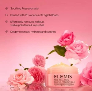 ELEMIS PRO-COLLAGEN ROSE CLEANSING BALM 105g NEW AND UNUSED RRP £49 - Picture 1 of 8