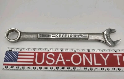  Craftsman USA, 18mm 6pt Combination Wrench VA 42875  - Image 1 of 2
