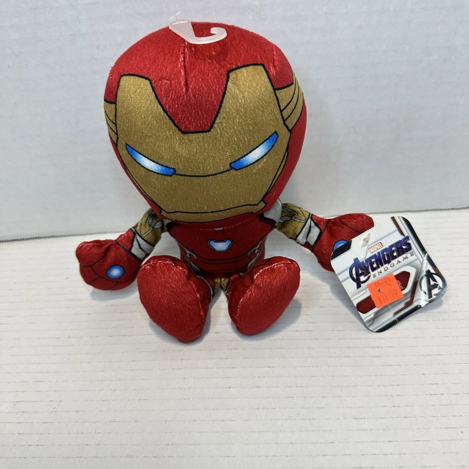 Marvel Avengers Iron Man 8in Kuricha Sitting Plush Figure