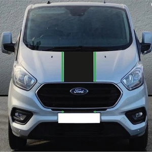 Ford Transit Custom MK7/8/9 Front and Rear Van Stripes Graphic Stickers FORDB03 - Picture 1 of 2