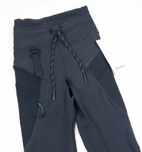 Lululemon Cargo Hiking Tight High Rise Legging Size 2 Black LW5EGJS - Picture 1 of 11