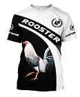 Personalized Rooster Fighting Summer T- SHIRT Father Day Gift Us Size Best Price