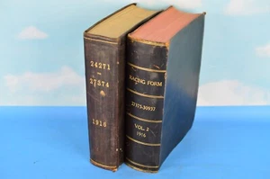 1916 Racing Form Monthly Charts of American Horse Racing Volumes 1 & 2 Jan-Dec - Picture 1 of 11