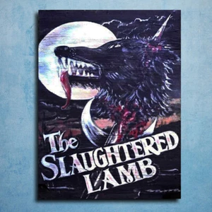 Slaughtered Lamb retro style plaques signs poster image - Picture 1 of 2