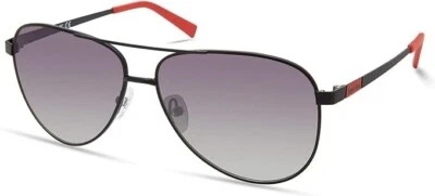 Gafas de sol Timberland TBA9267 05D negras aviador marco de metal polarizado 60-13-145 Foto 1 de 4