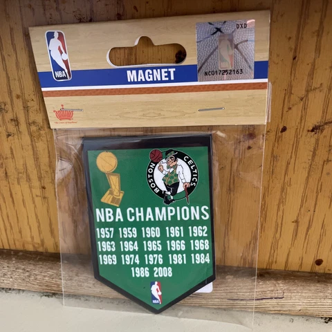Boston Celtics🔥 17X NBA Banner Champions 🔥Magnet Basketball 🏀 🏀🏀 Cover