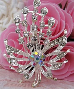 Spilla donna cristallo strass nuova - Foto 1 di 1