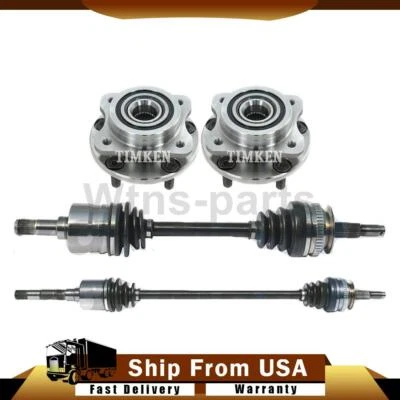 4 X передние шарнирные соединения колеса подшипник ступицы набор для Dodge Grand Caravan 1996 1997 1998 - Изображение 1 из 4