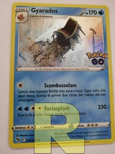 Gyarados ® Pokemon GO 022/078 ® Rare Holo Foil ® Pokemon ® Italian - Picture 1 of 2