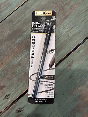 L'oreal Infallible Pro-Last Waterproof Pencil Eyeliner Makeup ~ 860 IVY~ NEW - Image 1 of 3