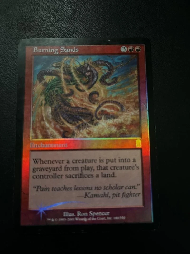 MTG- Burning Sands x1 - Odyssey FOIL - Image 1 of 1