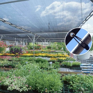 Summer 50% Sunblock Shade Cloth with Grommets for Outdoor Plant UV Blackout US - Picture 1 of 5