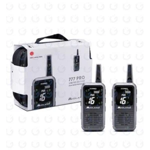 MIDLAND 777 PRO DOPPIO WALKIE TALKIE RADIO RICETRASMETTITORI LPD C1365.01 | NERO - Photo 1/4