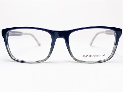 Новый Emporio Armani EA3120 5572 мужские очки оправы синий/зеленый прямоугольник 55/18 - Изображение 1 из 4