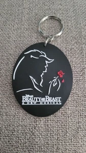 Vintage Disney Applaus Die Schöne und das Biest Gummi Schlüsselanhänger Keychain - Bild 1 von 4
