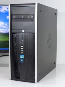 HP Compaq PC Windows XP Gaming Computer i5-2500 250GB 4GB DVD Radeon GK 1GB COM - Afbeelding 1 van 8