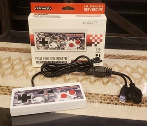 Retro-Bit CAPCOM Ghosts N Goblins NES Dual Link Controller BARELY USED PLZ READ! - Picture 1 of 5