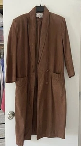 Vintage G3 Womens 100% Suede Long Jacket - Picture 1 of 6