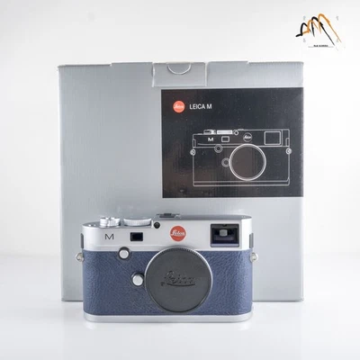 Leica M240 CMOS Silver Digital Camera blue leather[Perfect Sensor] #88260 - Image 1 of 4