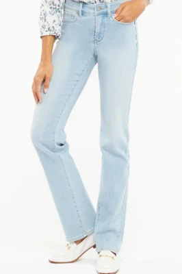 NYDJ Not Your Daughters Jeans Marilyn Straight Denim Northstar UK 10 Petite bxa - Image 1 of 4