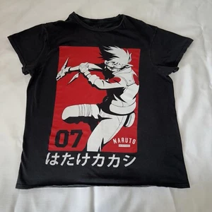 Naruto Shippuden Collection Men’s Anime Black Medium T-shirt Black - Picture 1 of 12