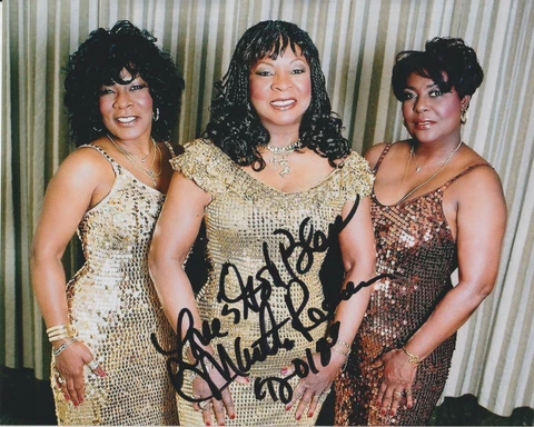 Martha Reeves HAND SIGNED 8x10 Photo Autograph Dancing In The Street Jimmy Mac J Cover