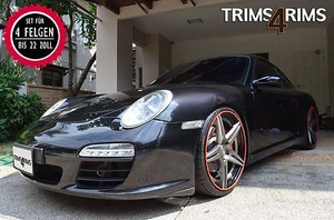 Trims4Rims von Rimblades Felgenschutzringe Rim Protector Guard Ringz ALLE FARBEN - Bild 1 von 21