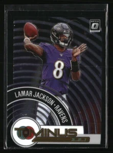 Lamar Jackson 2020 Panini Donruss Optic #TM-5 FOOTBALL Card - Picture 1 of 2