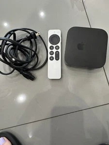 Apple TV MXH02LL/A 4K HDR (64GB) 2nd Gen Digital Media Streamer A - Picture 1 of 7