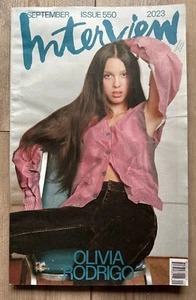 2023 INTERVIEW Magazine Sept Issue OLIVIA RODRIGO Sexy Red MADONNA Kit Connor - Picture 1 of 6